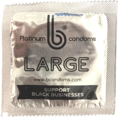 B Condoms Platinum (Large)-Wisconsin