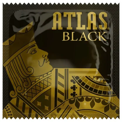 Atlas Black Condom