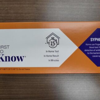 At-Home Syphilis Test Kit - Wisconsin