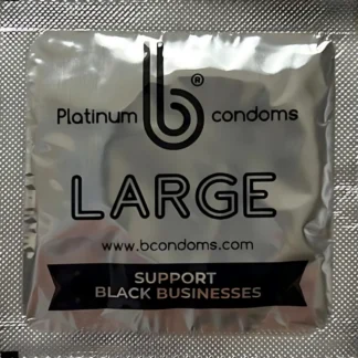 B Condoms Platinum (Large)-Michigan